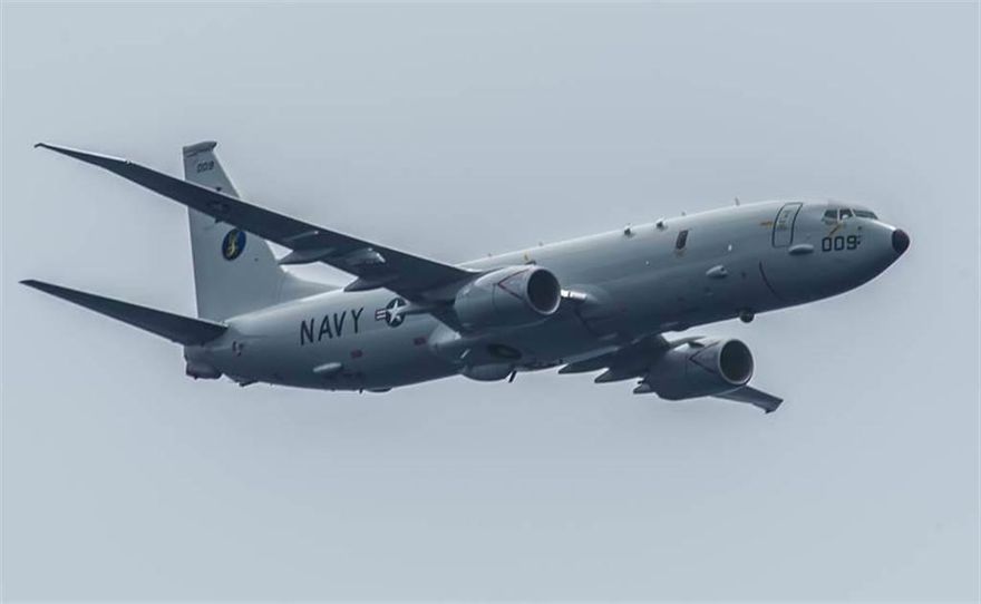 對岸今派33架次軍機擾台　美P-8A反潛機也沿海峽中線飛
