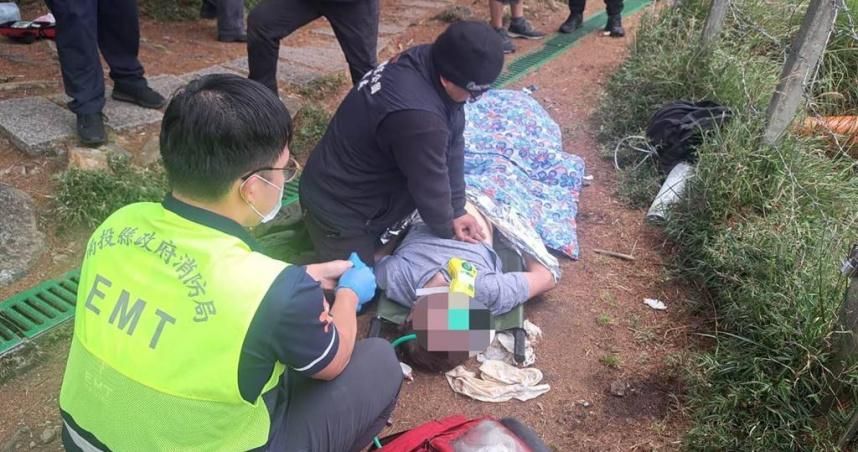 1天登山卻回不了家！高雄男爬鹿林山昏迷　警消背下山、送醫搶救不治