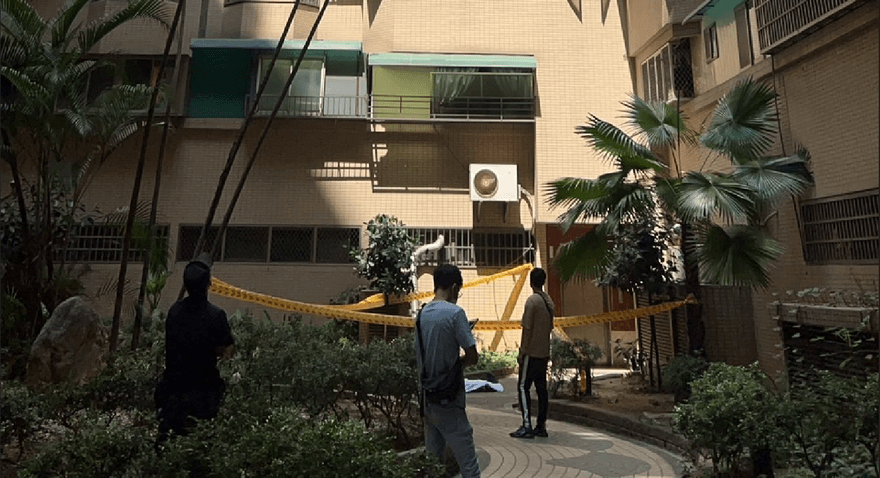快訊/案情大逆轉！台南永康墜樓死者疑遭槍殺　警方帶回5名嫌犯