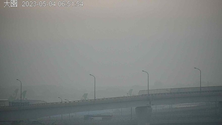 北部也淪陷！今4地區「空氣品質亮橘燈」　敏感族群少出門
