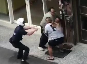 見到警察就心虛跳車！失聯移工拔腿狂奔　2人遭警民壓制就逮