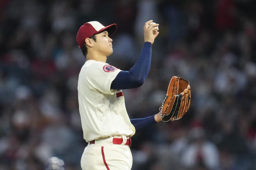 影/本季首敗！大谷翔平507K超越貝比魯斯　隊友3安不捧場