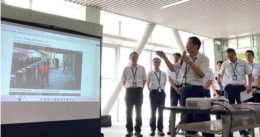 影／中捷時間序遭轟：吊臂砸下來列車照開？　議員批：「為什麼無法自動停車」