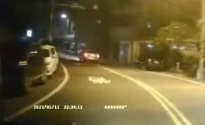 影/南投警盤查遭衝撞！狂追5公里逮人　驚險影像曝光
