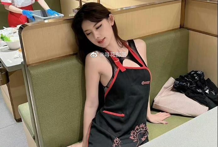 「百萬網美」穿透視裝吃鍋…害海底撈被罵翻！白皙酥胸全放送　業者緊急發聲