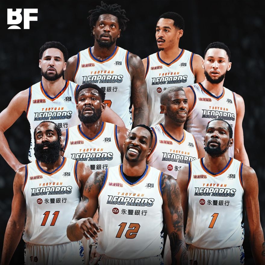 魔獸頻招募NBA球員來台　美媒惡搞組超級天團