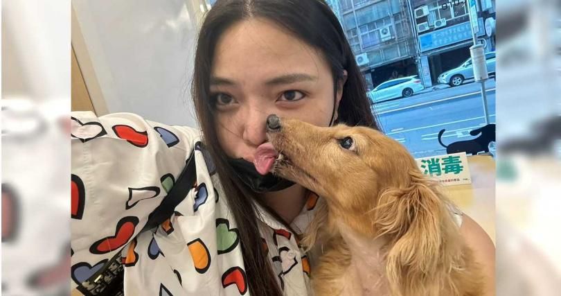 小甜甜遭前夫控虐狗！帶愛犬奔動保局檢查　親曝驗傷3hr結果