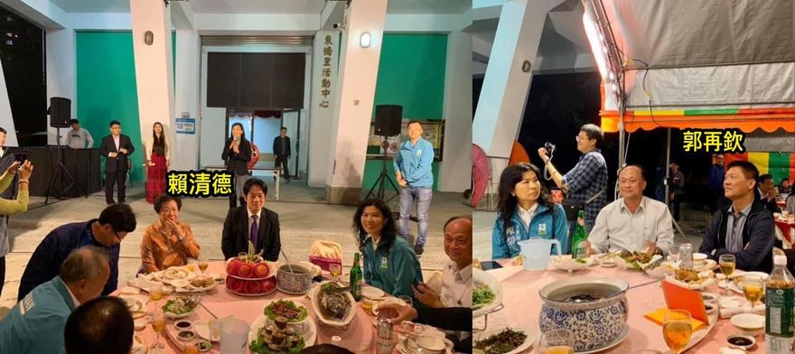 曬與郭再欽同桌吃飯照　徐巧芯質疑賴清德「為何說謊不認識？」