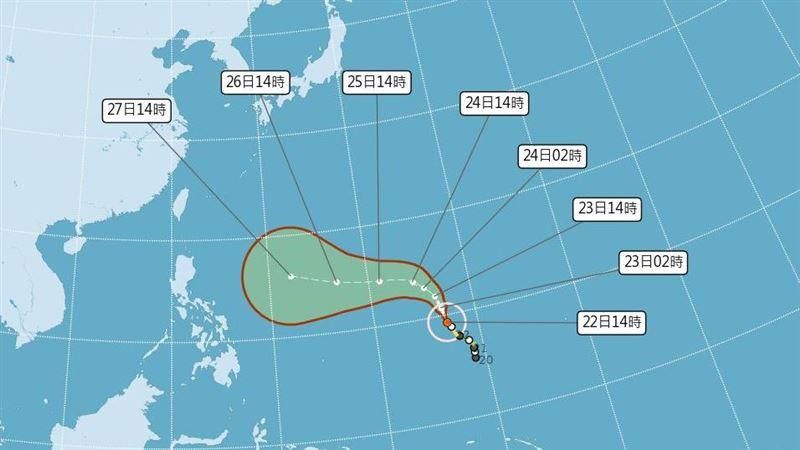 快訊/「短延時強降雨」今晚起雷雨狂轟　瑪娃轉強颱時間曝