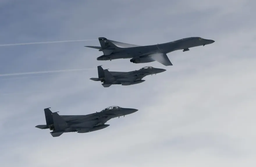 美兩架B-1B戰略轟炸機飛越波羅的海　遭俄軍戰鬥機攔截