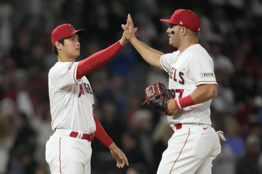 影/同場開轟必贏！大谷+神鱒聯手怪力破襪　天使爽收4連勝