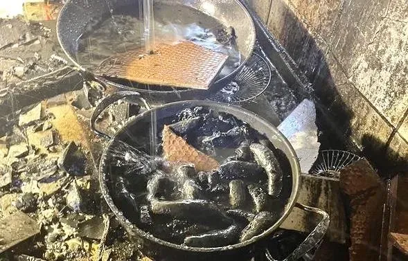 蘆洲男煎香腸睡著！害失火全燒焦　他PTT澄清「是甜不辣」最近很衰