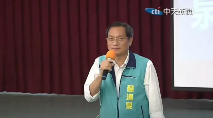 高鐵救人不是賴清德的專利　黃揚明讚蘇清泉：醫者父母心