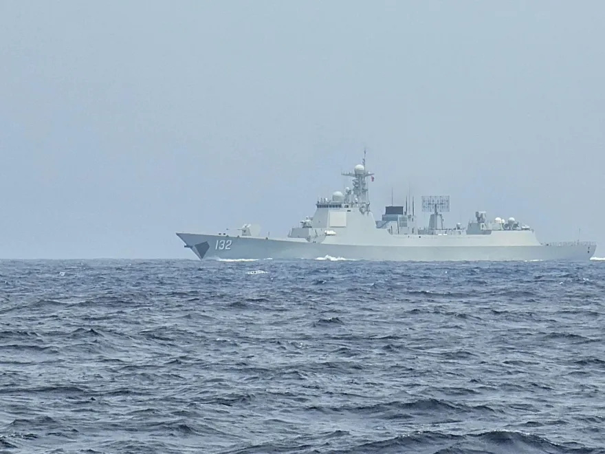 傳共軍大型搜救船現身汕尾東南方76浬！國防部：目前沒有進一步消息
