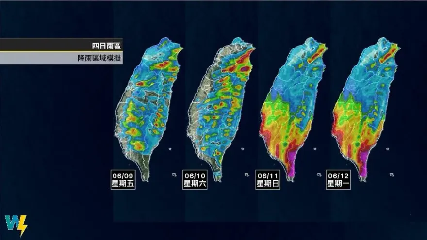 第5波梅雨鋒面接近！今起至下周各地降雨持續　彭啟明示警：旱澇急轉防災要提升