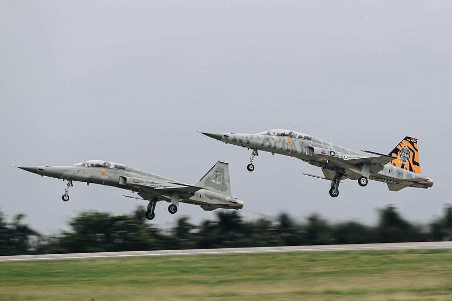 空軍F-5戰機最後倒數　顧立雄證實7/4舉行除役典禮