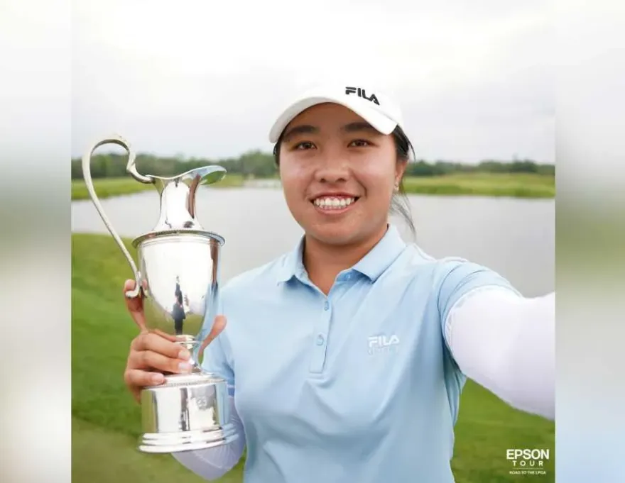 影/台將連2年包冠！23歲曾彩晴LPGA次巡賽「7鳥0柏忌」完美奪冠