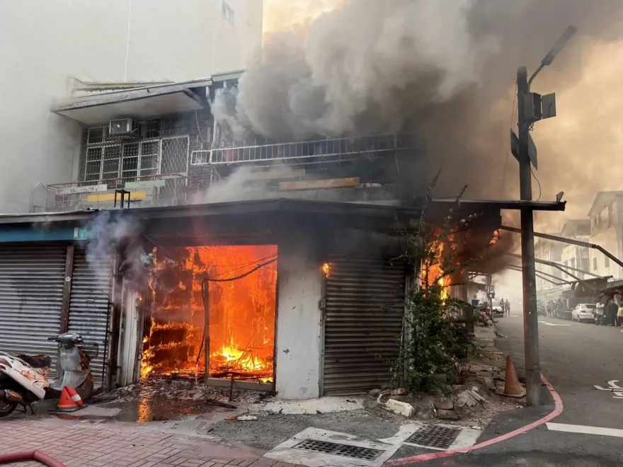 快訊/台南民宅火警！撲滅後驚見女焦屍　86歲獨居老嫗命喪火窟