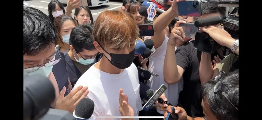 快訊/偷拍案不只1件？　炎亞綸偵訊3hrs現身：不要亂猜測