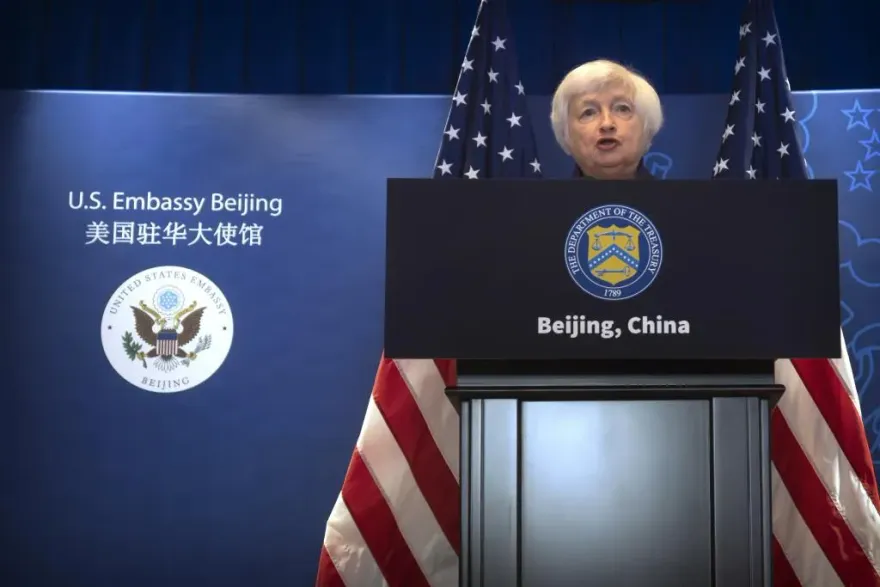結束大陸行！美財長葉倫認：美中分歧一夜難解　必須明確和直接溝通
