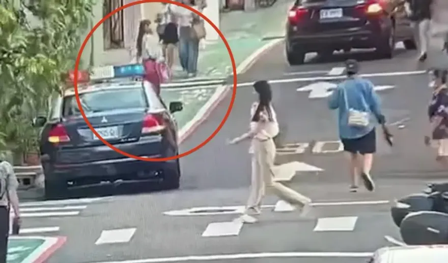 影/畫面曝光！瘋狂粉絲尾隨見狗仔跟拍報警　林襄限動：人生坐警車解鎖！