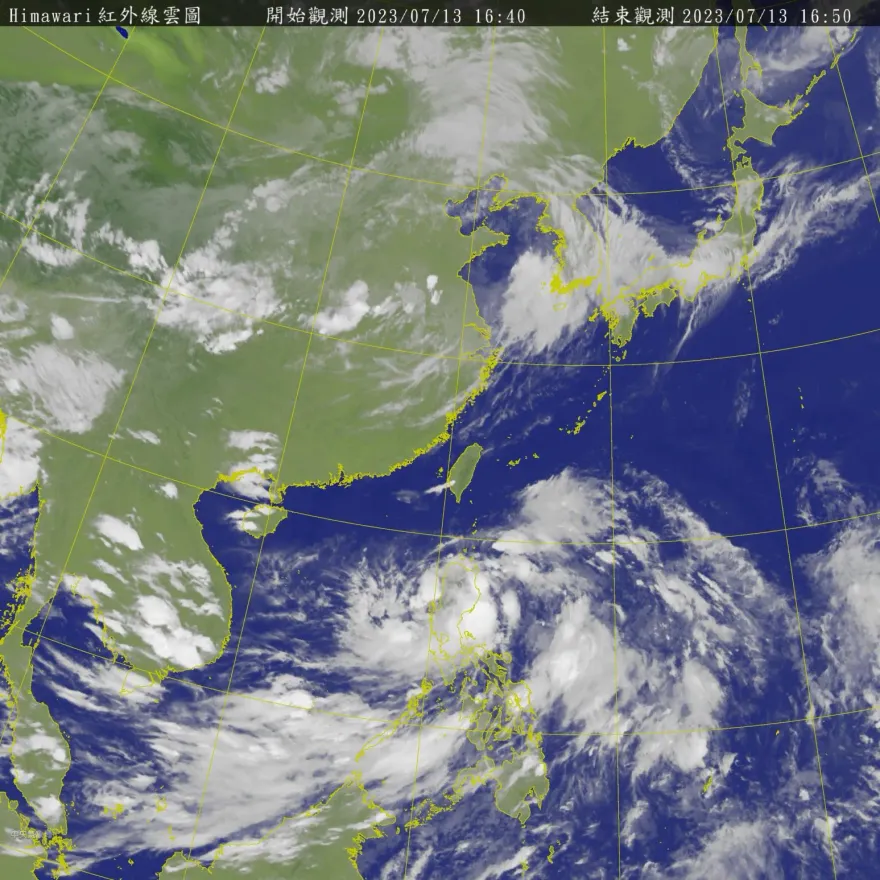 本週末70%機率生出輕颱　氣象專家預測「雨將下6天」