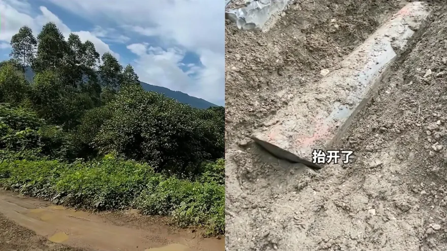 影/9旬老人下葬後屍體半夜不見了　警方回應：當地不允許棺葬已刨墓火化