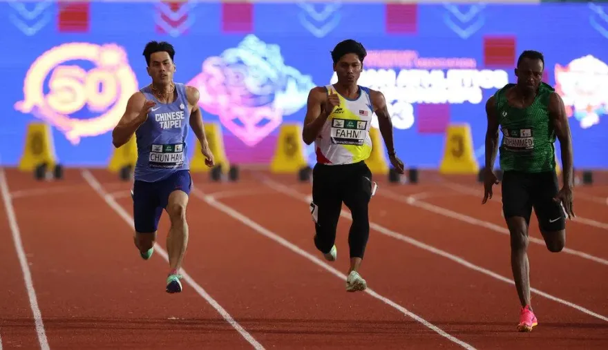 亞錦賽起跑失利！楊俊瀚百公尺僅拿第8　技術教練曝原因