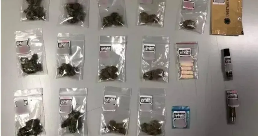 死不悔改！台南男三度酒駕還違規左轉遭逮　背包竟被搜出一堆毒品