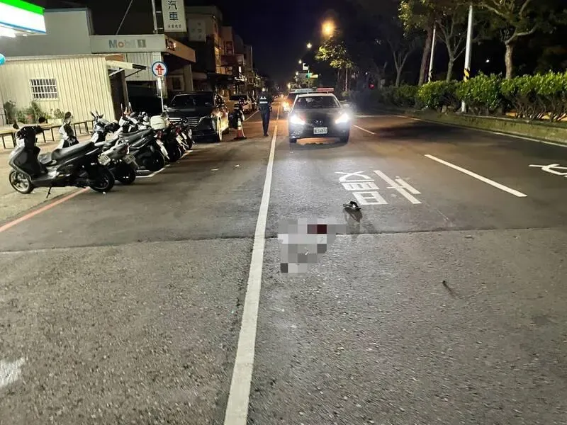 疑酒後玩大冒險賭命！桃園醉男躺路中遭輾慘死　賓士車還肇逃