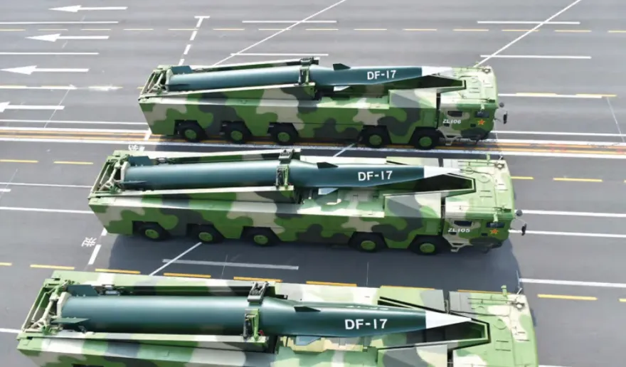 距台最近僅400km！美專家：共軍部署東風-17飛彈　瞄準台灣及其盟友