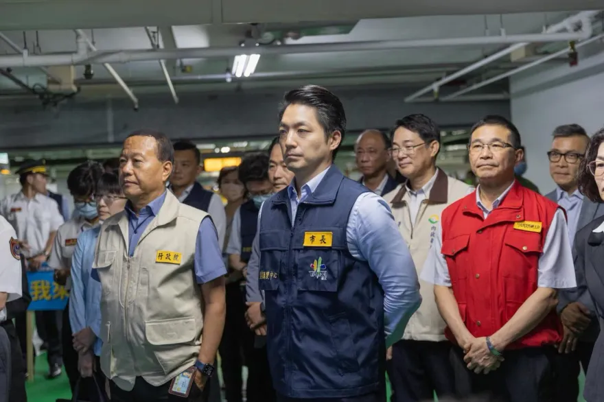 杜蘇芮颱風將襲台　蔣萬安晚間進駐災害應變中心
