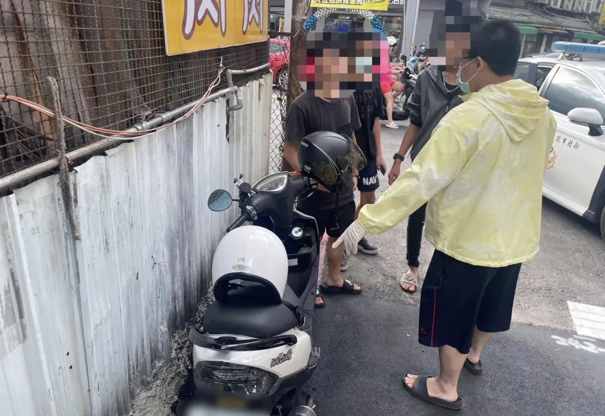 影/2部機車鑰匙未拔遭竊　3屁孩騎著逛大街遭警攔獲