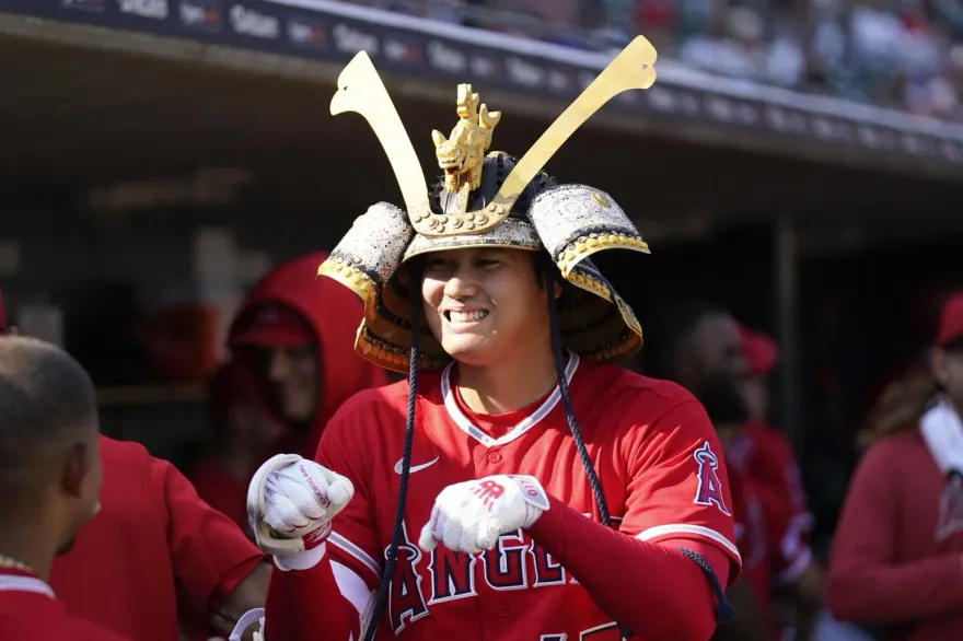 影/大谷翔平要哭了嗎？　疑強忍淚水畫面曝光