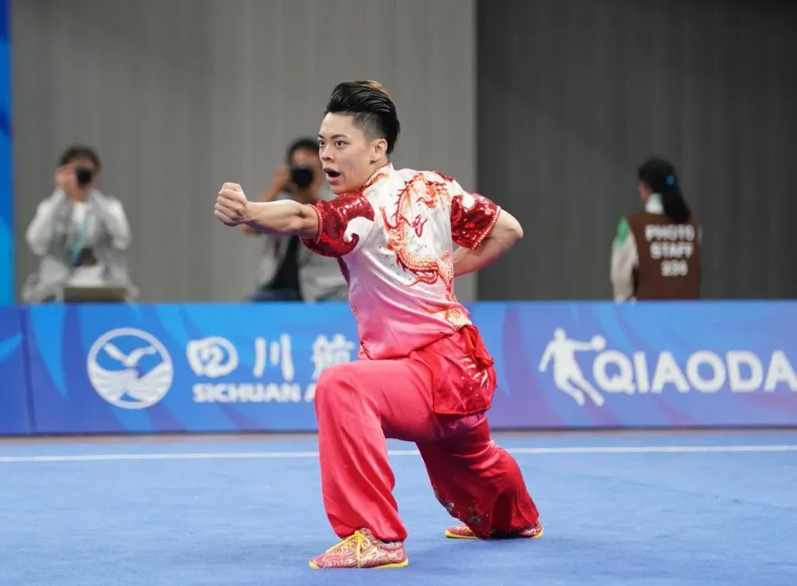 世大運/第四面獎牌到手！陳岳禧男子長拳帥氣奪銅　中華隊累計1銀3銅