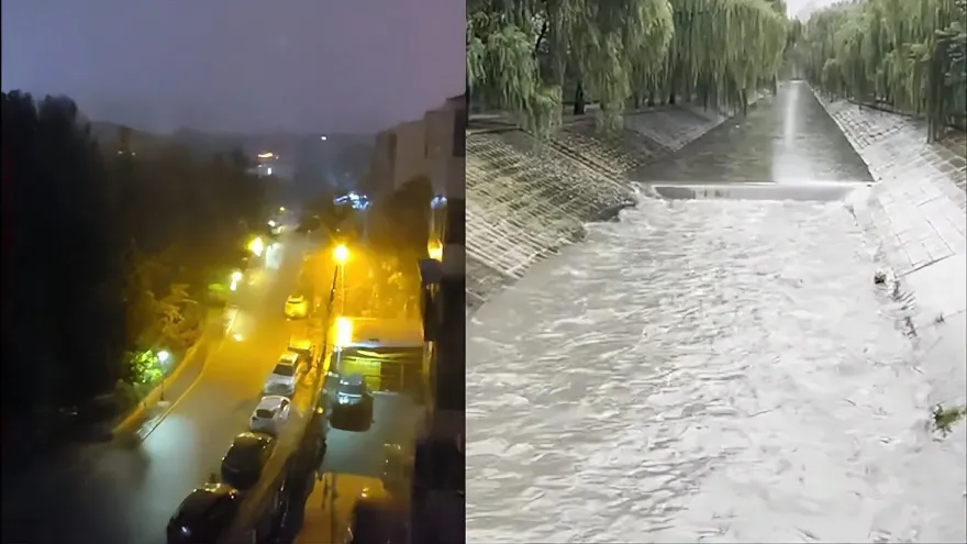 影響1.3億人！陸發佈史上第2個暴雨紅色預警　北京雨量上看400毫米恐破紀錄