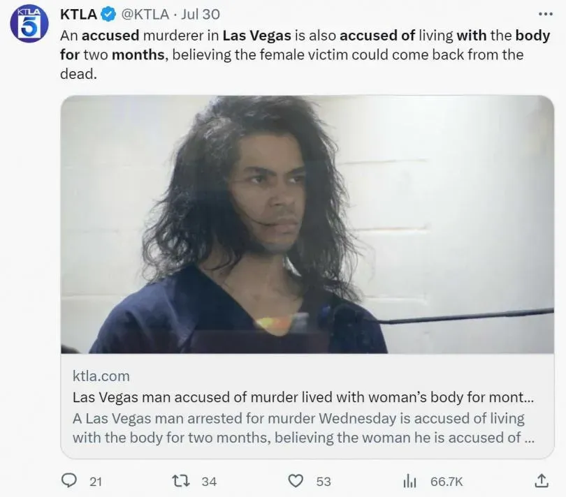 殺害女室友！美國31歲男衣櫃改冰櫃藏屍　一張電費單讓犯行曝光