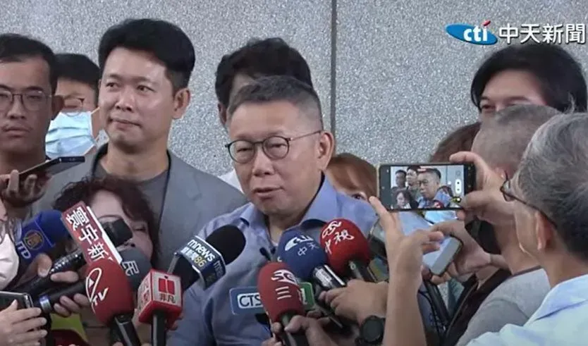 影/民眾黨英文官網標語惹議　柯文哲親自回應了