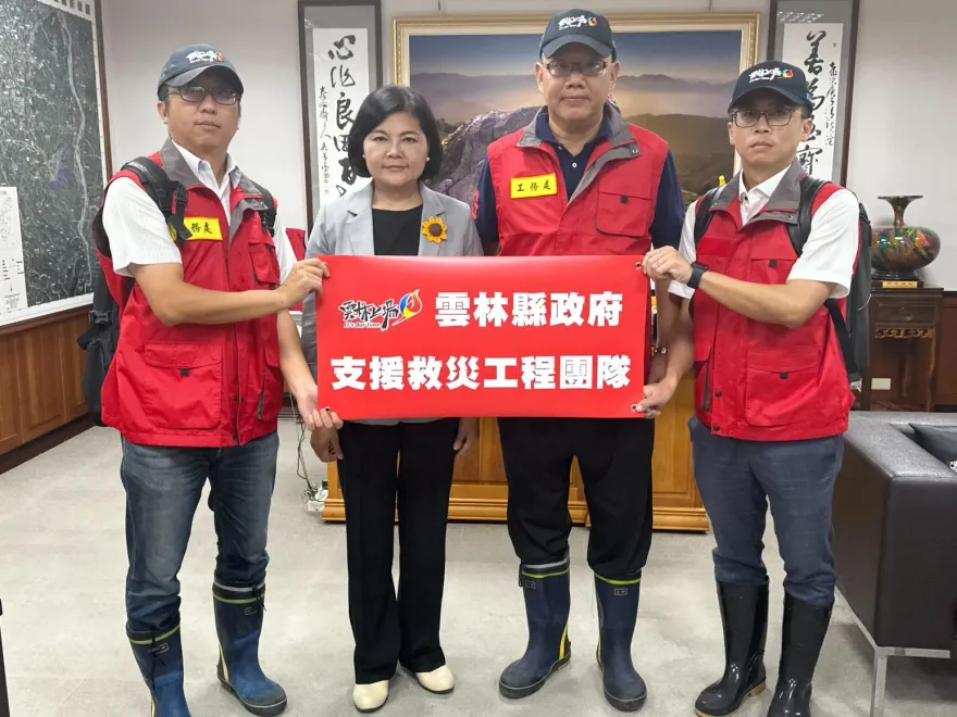雲林火速支援　張麗善派「通路大隊」進駐南投