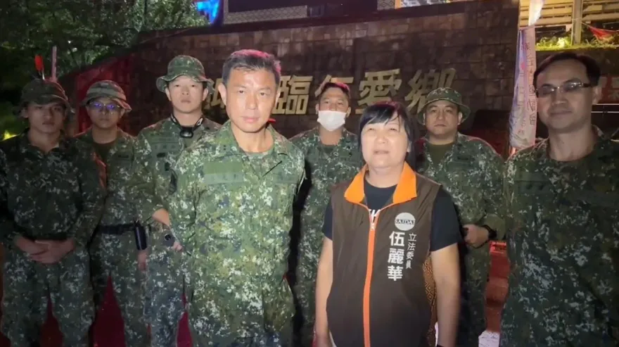 綠委南投災區當秀場？傳國軍求影片別曝光「她」臉書全PO了