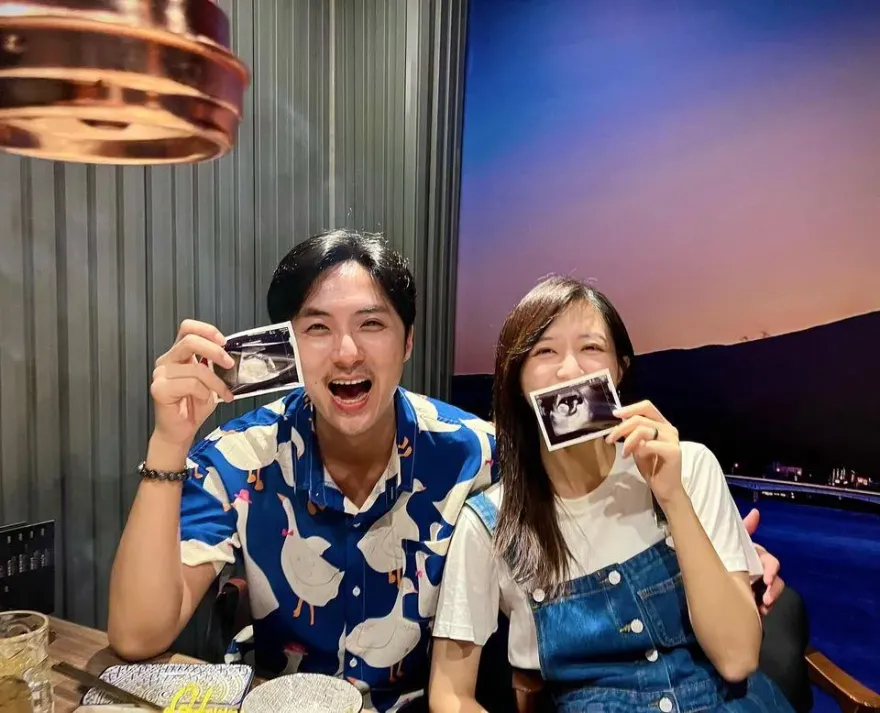 快訊/《黑澀會》洪詩宣布懷孕！甜曬超音波照：老公父親節快樂