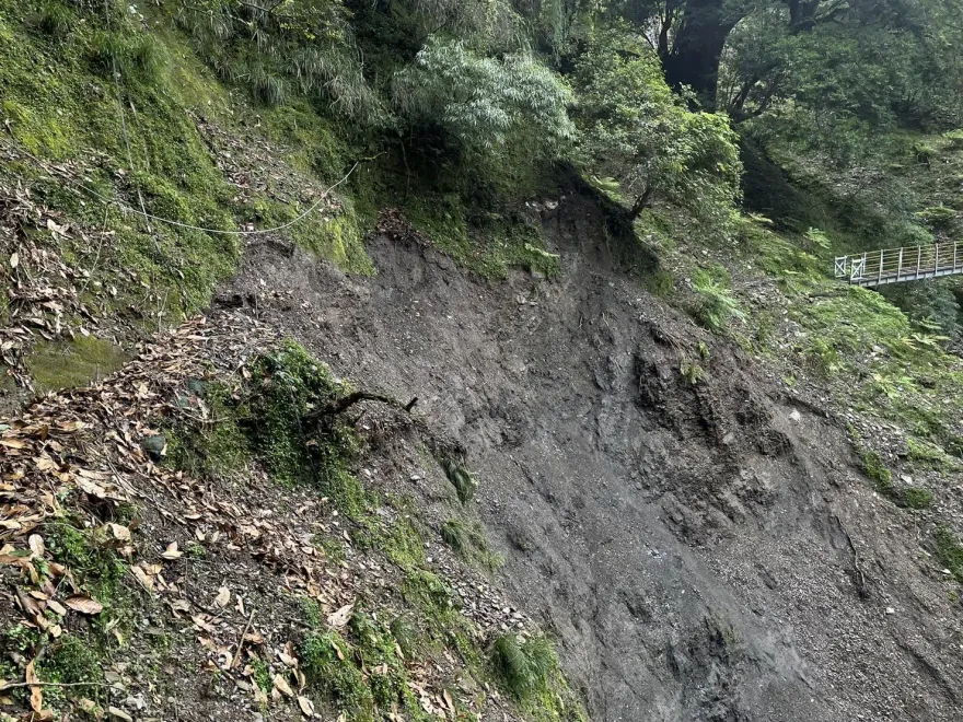 大雨威脅玉山路況！八通關越嶺步道11.5K遭掏空流失