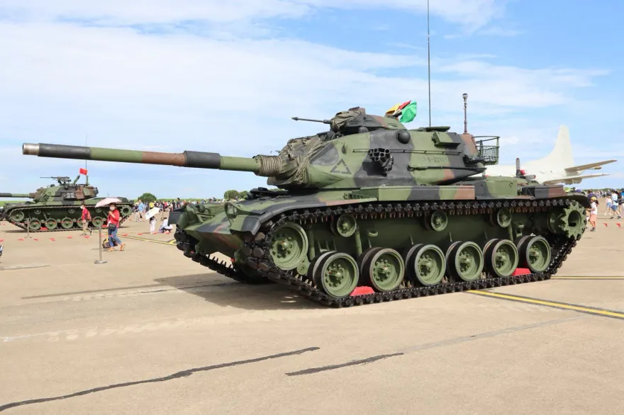 漢翔公司參加法茵堡航展　搶占M60A3戰車升級、F-16頭盔瞄準系統商機