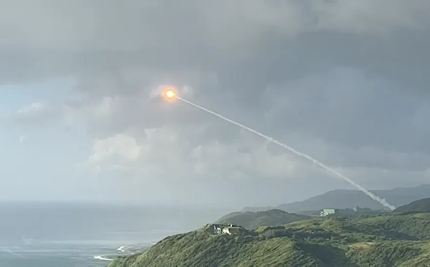 九鵬基地試射2愛國者飛彈　1枚不明原因近距離自爆