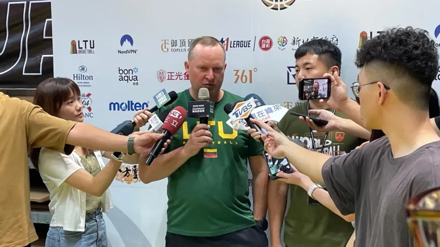 世界盃熱身賽/沙波尼斯缺戰沒在怕！立陶宛主帥曝來台最需克服的是這2點