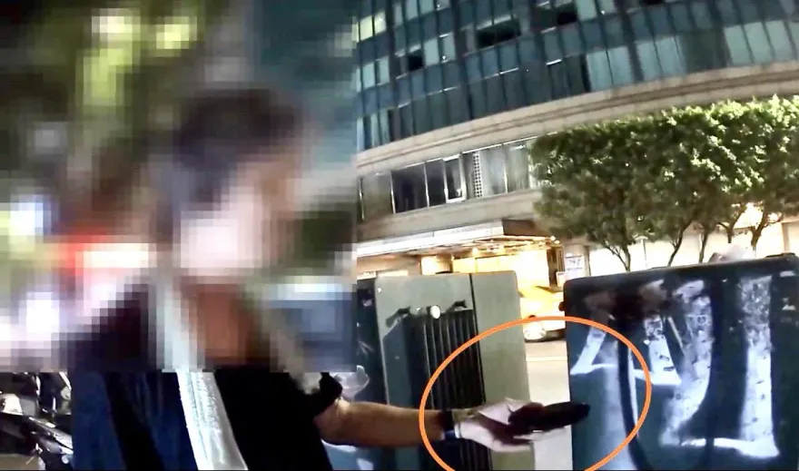 影/五木區酒醉路倒被乾洗　警員巡邏目擊人贓俱獲