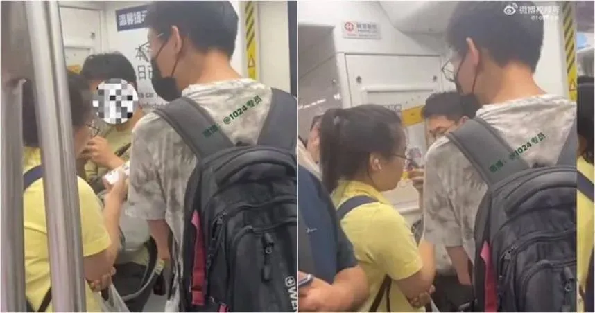 影/地鐵上背包撞人惹抱怨　他狂碎念10分鐘「對不起」逼走對方