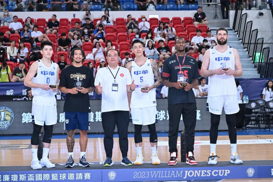瓊斯盃/最佳5人出爐！中華隊3人入選　美國混血後衛奪MVP