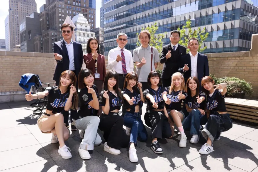 紐約樂翻天！樂天女孩訪洋基球場血拚　看法官滿貫砲超幸運