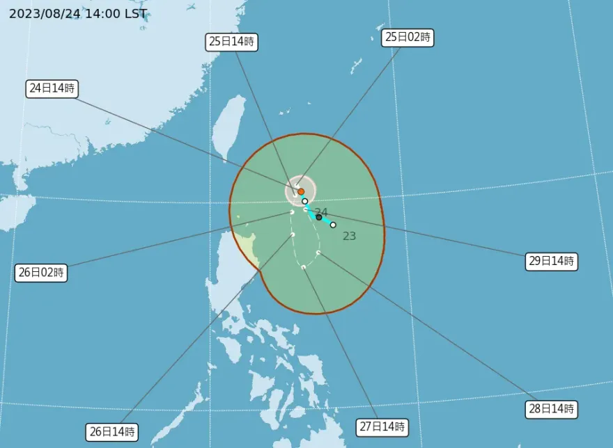 今年第9颱「蘇拉」報到！「這時間」恐升中颱　全台降雨機率增加